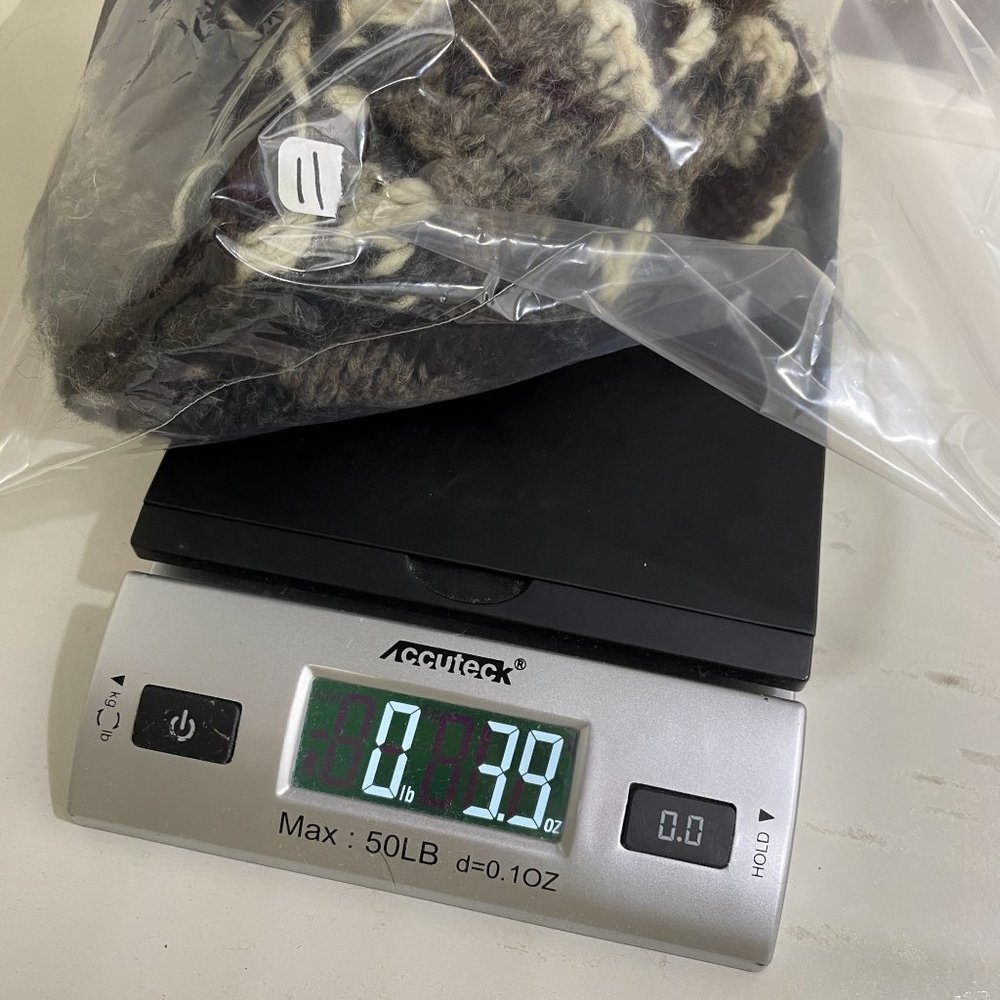 Nepal 100% Wool Fair Isle Knit Fleece Lined Trapper Beanie One Size Warm Chunky - Picture 8 of 8